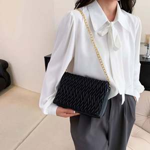 Bolsos de Mano para Mujer, Bolsos Cruzados de Cuero PU Suave, Bolsos de Hombro Pequeños Cuadrados de Moda, Nuevos y de Lujo - Product Image 2