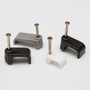 Factory Direct Sales Support Customization 7mm 8mm 9mm 10mm Cable Clips For Wall Wire Fixing Clips