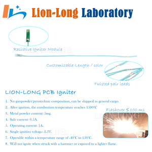 Allumeur pyrotechnique sans produits chimiques de type PCB LION-LONG pour spectacle de feux d'artifice - Product Image 4