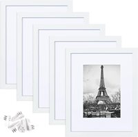 Cadre Photo Mural en MDF Noir A3 13x18cm Cadres Photo A2 pour Décoration Murale Multicolore Différentes Tailles