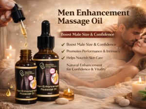 Huile de massage pour l'épaississement et <span class=keywords><strong>la</strong></span> croissance du pénis, pour une <span class=keywords><strong>plus</strong></span> grande taille, amélioration des fonctions sexuelles et force d'érection accrue - Product Image 4