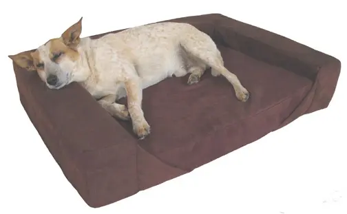 Almohada de espuma viscoelástica, cama ortopédica para perros, tamaño humano, cojín grande, camas para mascotas