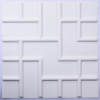 Panel de Pared 3D de Fibra Vegetal para Renovación del Hogar