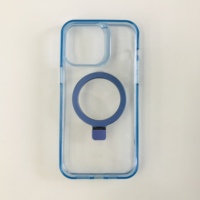 Coque de téléphone antichoc anti-jaunissement à aimant puissant pour iPhone 15/16 Pro Max Business Plus, coque arrière rigide en acrylique PC