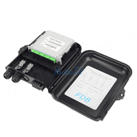 Boîtier de distribution de fibre optique CaiLI 1x8 FTTH ODB FDB avec TCP/GPRS pour télécommunications extérieures/intérieures, garantie 1 an