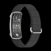 Bracelet intelligent sans écran, fréquence cardiaque, HRV, ECG, suivi de la santé et du sommeil, plus de 120 modes d'exercice, réveil, montre de fitness sans écran