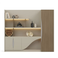 Bureau d'ordinateur de luxe en bois massif peu encombrant en forme de L avec tiroirs de rangement et bordure en PVC pour