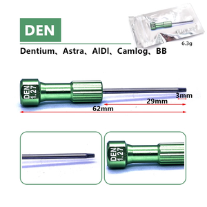 Kit de destornillador de implante de laboratorio Dental Noble <span class=keywords><strong>3I</strong></span> Osstem Ankylos, tornillos de implantes dentales, taladro médico de plástico para implante Dental - Product Image 6