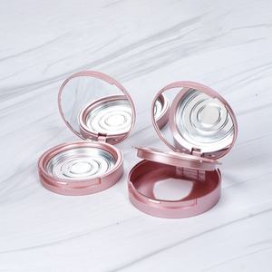 Double Layer Recyclable Blush <b>Compact</b> Case with <b>Mirror</b> for Cosmetic and Perfume Packaging - Product Image 4