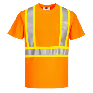 Ansi Klasse <span class=keywords><strong>2</strong></span> Safety Shirt Hi Vis T Shirt Ansi Klasse <span class=keywords><strong>3</strong></span> Reflecterende Veiligheid Snel Droog Korte Mouw Hoge Zichtbaarheid Kleding - Product Image 4