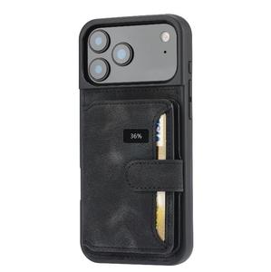 Funda Tipo Cartera de Cuero PU con Cierre Magnético y Función de Soporte para iPhone 17 Pro Max, 16, 15, 14 - Product Image 2