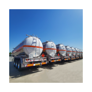 Dầu nhôm tàu chở Trailer vận chuyển DIESEL Xăng bình nhiên liệu Trailer bán cho bán - Product Image 2