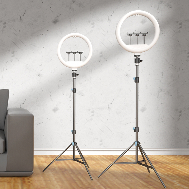 Ring Light 12inch Professional Photography Light Mobile Live Self-time Fill Light Beauty Makeup