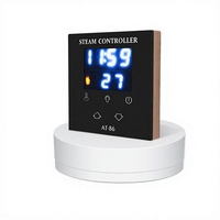 Accessoires pour sauna : Machine à vapeur puissante avec panneau de commande informatique, contrôle externe du four, contrôleur électrique AT-86