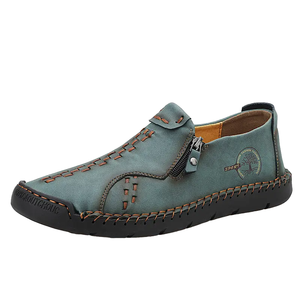 Chaussures basses décontractées pour hommes, antidérapantes, légères, pour la marche en extérieur, automne-hiver, faites à la main, confortables, style décontracté - Product Image 3