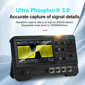 Osciloscopio Digital UNI-T MSO1154HD MSO1254HD de 4 Canales, 150MHz/250MHz, 2.5GSa/s, Analizador de Espectro con Muestreo ADC de 12 bits, L74 - Product Image 6