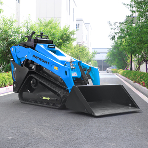 Miễn phí vận chuyển yf1000 Trung Quốc theo dõi bánh xe CE/<span class=keywords><strong>EPA</strong></span> Mini <span class=keywords><strong>Skid</strong></span> chỉ đạo Bộ nạp với xô đào hầm ROTARY cày - Product Image 1