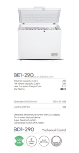 Top Door Steel Plate <b>Small</b> Commercial Household Hotel Ice Freezer 287L <b>Chest</b> Freezer Top Loading White Freezer <b>Chest</b> Freez - Product Image 6