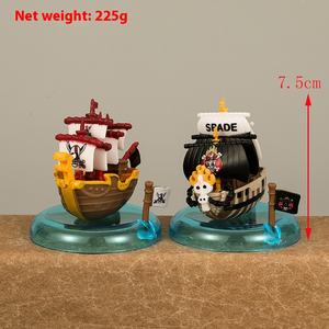 8 Figuras de PVC Hechas a Mano, de Dibujos Animados, Melly Sunshine, Personaje Roja Cabello, Unisex, Emperador, Submarino, Barco, Adornos, Escala 1/65, Embalaje Original - Product Image 2