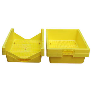 Conteneur de plateau alimentaire empilable QS moulage de pâte en plastique en gros accepter les conteneurs mobiles en plastique - Product Image 3