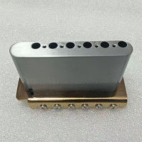 Full Size Block Tremolo Bridge 2-Pivot Style 52.5mm String Spacing 2 Point Tremolo