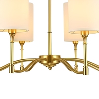 Lustre LED de Luxe Nordique Postmoderne Réglable avec Garantie de 3 Ans pour Salon, Chambre, Restaurant, Maison