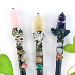 New Design <b>Magic</b> Wand Meditation Healing Crystal Wand - Product Image 3
