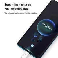 Prix le plus bas 3ft 6A câble de données de charge rapide 0.9m câble USB micro type-c pour téléphone
