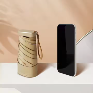 Paraguas de lujo de 6 pliegues con bolsillo de protección <span class=keywords><strong>solar</strong></span> a <span class=keywords><strong>precio</strong></span> de fábrica de China - Product Image 4