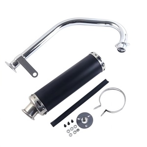 Système d'échappement de moto Cg125 Cg150 <span class=keywords><strong>Kit</strong></span> d'échappement de silencieux de moto - Product Image 1