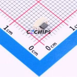 TSC01-TBW0FH3.5 Tactile Switch SMD,4.6x1.9mm Switch Single Pole Single Throw Rectangle Button 2.5N Horizontal Mount - Product Image 1