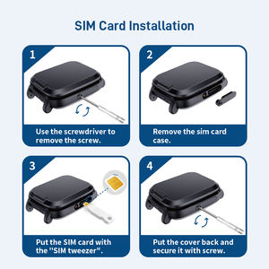 बुजुर्ग बच्चों के लिए ओम ओडम अनुकूलन योग्य 4 ग्राम सोये घड़ी, आपातकालीन वर्ग आम्ल्ड डिस्प्ले वाटरप्रूफ ip67 - Product Image 4