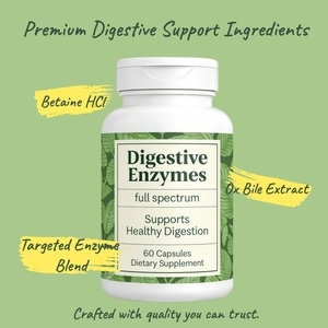 เอนไซม์คุณภาพสูง OEM/ODM ธรรมชาติ ไขมันต่ำ น้ำตาลต่ำ เซลลูเลส ปาปายน แอซิด สเตบิล โปรตีเอส อะมิเลส โปรตีเอส ไลปาส โบรมีเลน - Product Image 2