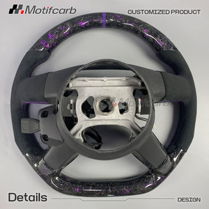 Volante de Fibra de Carbono Forjado Personalizado en Color Morado para Chrysler 300 300C SRT8 SRT8 2004-2010, Accesorios Interiores de Mejora - Product Image 5
