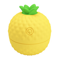 Jouet sexuel féminin en silicone vibrant en forme d'ananas, 12 fréquences