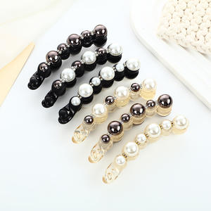 Klip rambut mutiara elegan jepit rambut antik untuk pesta & pakaian sehari-hari - Product Image 2