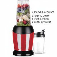 Appareil de cuisine professionnel multifonctionnel 10-en-1, mixeur électrique pour fruits et aliments, mixeur à smoothies, moulin à épices