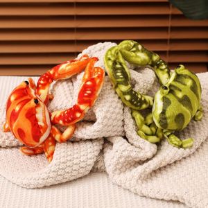 Venta Directa de Fábrica, Almohadas y Cojines Suaves, Cangrejo <span class=keywords><strong>Peludo</strong></span> Realista de 27cm y 80cm, Peluche Personalizado para Niños - Product Image 2