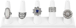 Accessoires de présentation de bijoux de luxe personnalisables, support pour bagues, ensemble de présentation de bijoux - Product Image 3