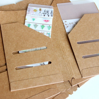 Tamaño personalizado Laminación a prueba de arañazos En relieve Debossed Ranura para tarjeta de visita Archivo de papel Carpeta de presentación de documentos
