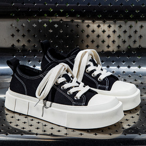 Chaussures en toile pour hommes, nouveau style 2026, respirantes, plateforme légère, semelle épaisse, décontractées, tendance - Product Image 6