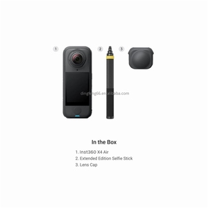 Inst360 X4 Air: Nessun drone, nessun problema! Bundle con videocamera sportiva 8K impermeabile ad alta definizione con MicroSD - Edizione Premium - Product Image 2