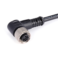 Conector impermeable de 4, 5 y 8 pines, cable de 1, 2 y 3 m (longitud personalizable)