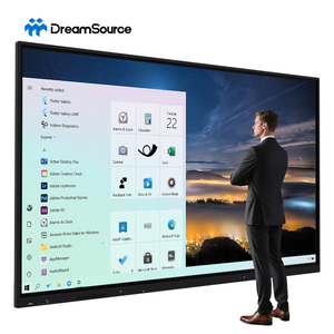 Pizarra Interactiva Inteligente LCD 4K con Pantalla Táctil IR de 20 Puntos, Todo en Uno, de 55-110 Pulgadas, con Opción de Montaje en Pared - Product Image 1