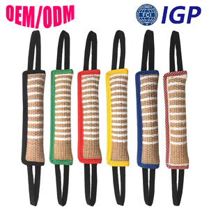 Juguetes Masticables para <span class=keywords><strong>Mascotas</strong></span> Heyi, Bolsa de Tela Resistente y Colorida para Jugar a Jalar, Palo de Entrenamiento para Perros - Product Image 1