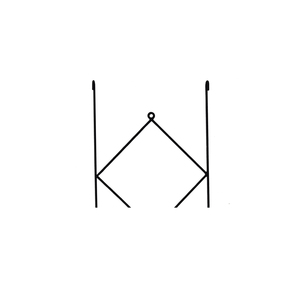 Dây tường móc màu đen để hiển thị Vinyl hồ sơ treo phím hoặc khăn vv cho trang trí nội thất - Product Image 6