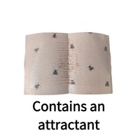 Coconut Grove   Feuilles collantes anti-mouches de haute qualité   Autocollants anti-mouches   Papier anti-moustiques pour usage domestique
