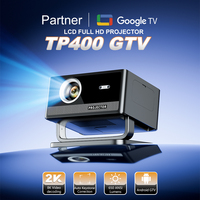 Proyektor Video Topleo Smart Home Traveling Ringan WiFi BT Cinema Android Portabel