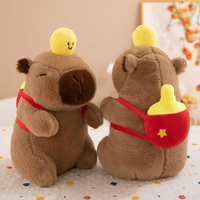 Peluche Capybara Kawaii Mignonne, Jouet pour Machine à Pinces, Super Douce, Remplissage en Coton PP, Écologique, Anti-Stress, Lavable