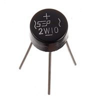 Diodes de pont redresseur à ondes complètes en silicium axiales Origina 2W10 2A 1000V, accessoires électroniques en stock